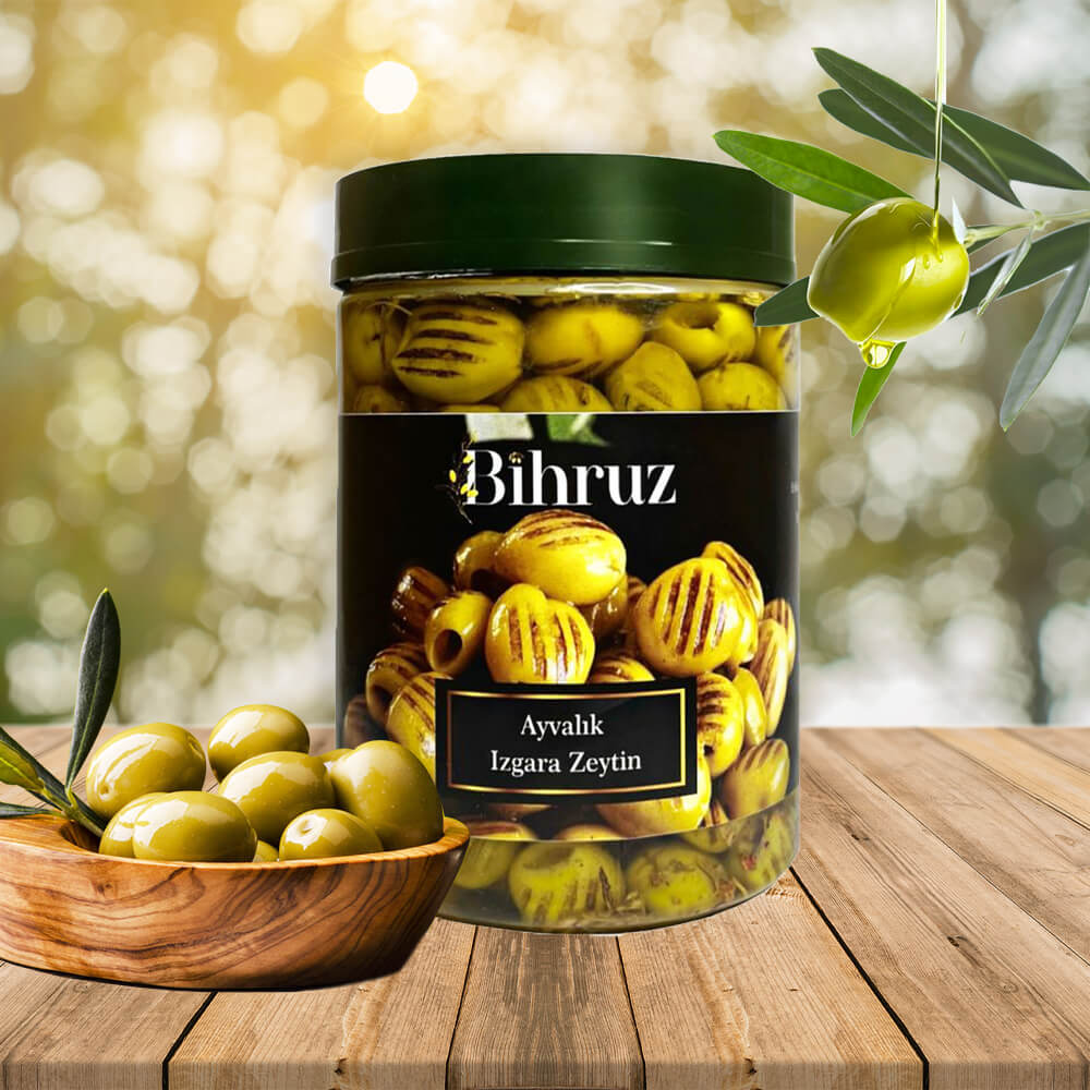 Izgaralanmış Yeşil Zeytin